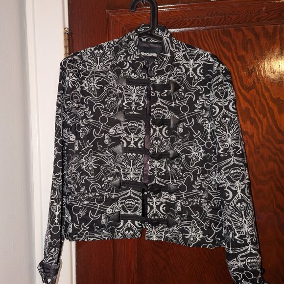 Gothic Relics Embroidered Military Jacket - Picture 4 of 6